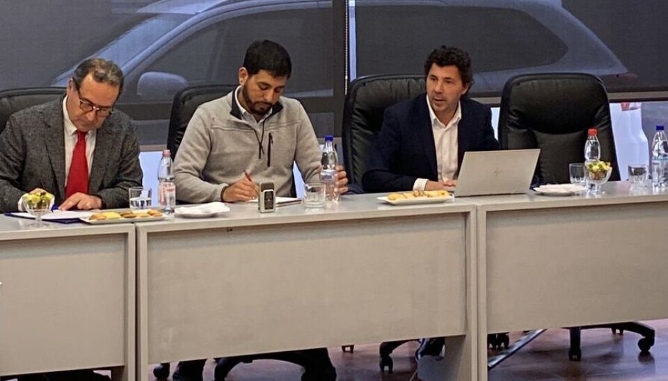 En la instancia se trataron temas públicos y privados.