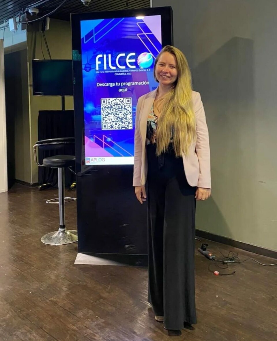 La directora de marketing y ventas de Filce, María Fernanda Fernández.