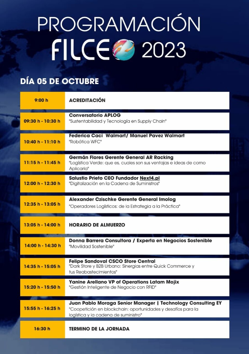 FILCE dio a conocer programa de conferencias