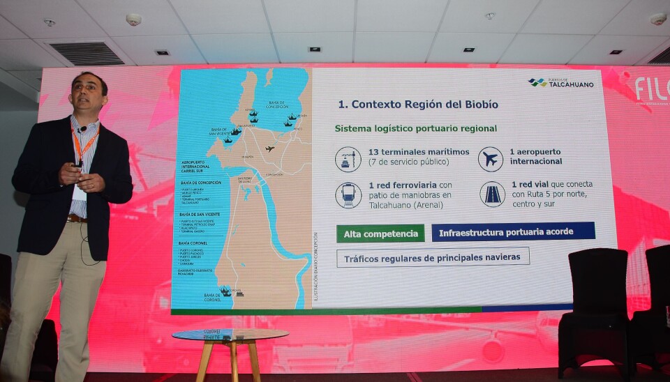 La empresa portuaria administra los terminales de Talcahuano y San Vicente en la Región del Biobío.