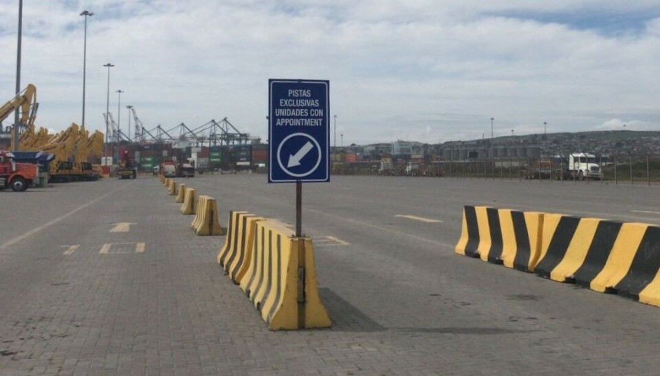 Agendar la llegada de la carga transportada en camiones a es la fórmula que permitió reducir los tiempos de espera y movimientos en el puerto para los camioneros.