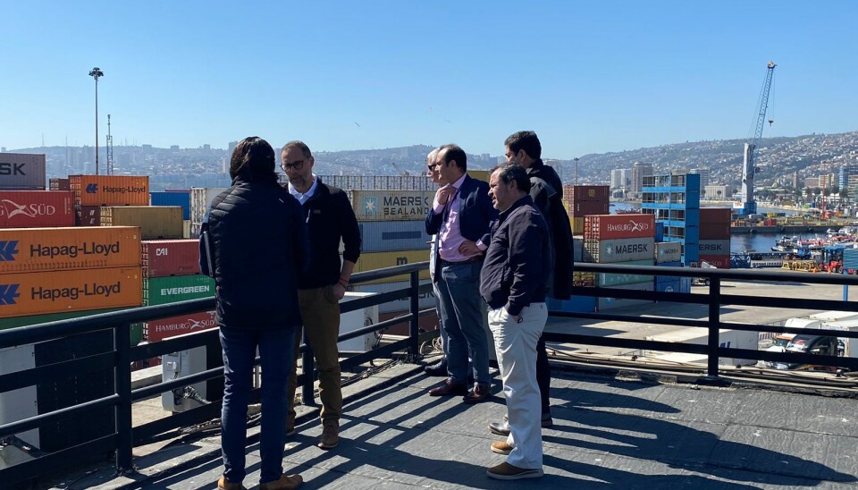 La digitalización y modelos logísticos fueron temas de ineterés para los visitantes en Valparaíso.