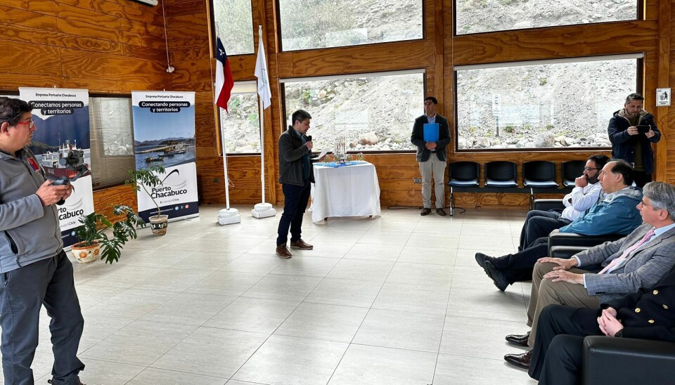 El acto de reconocimiento de realizó en el del Terminal de Pasajeros que administra la portuaria estatal.