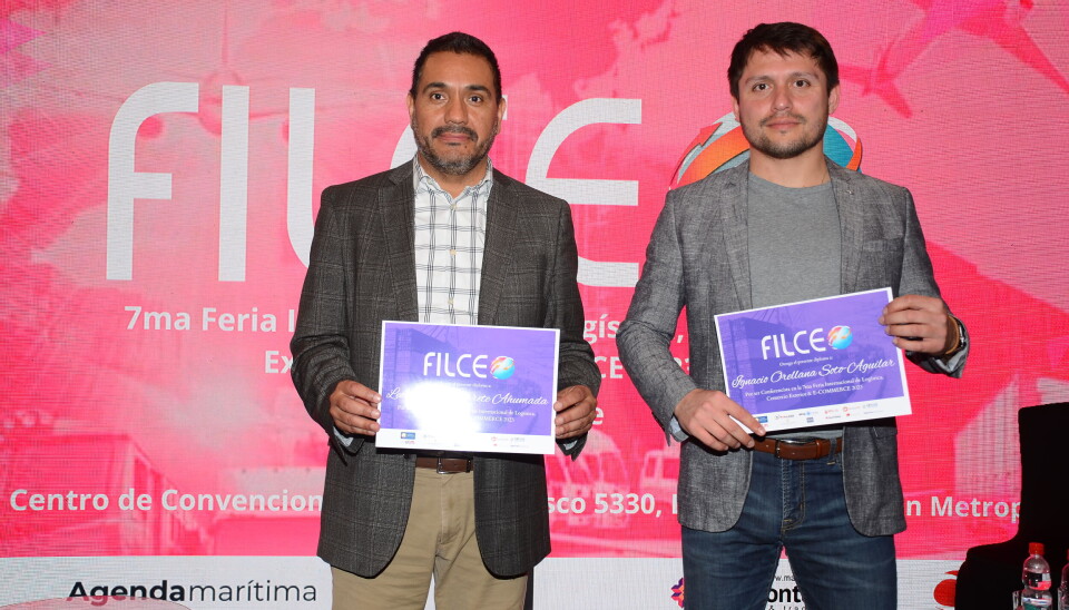 Leonardo Navarrete (Southern Technology Group) e Ignacio Orellana (Sistemo).