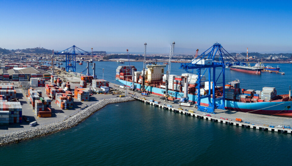 Representantes de Puertos de Talcahuano participaron como expositores en la actividad dirigida a empresas exportadoras.