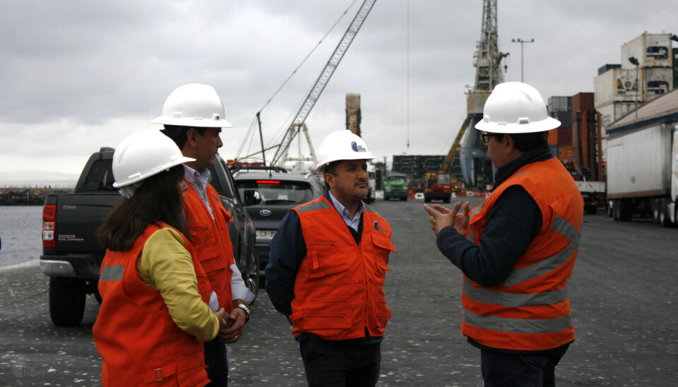 La delegación de Bienes Nacionales recorrió las distintas áreas operativas.