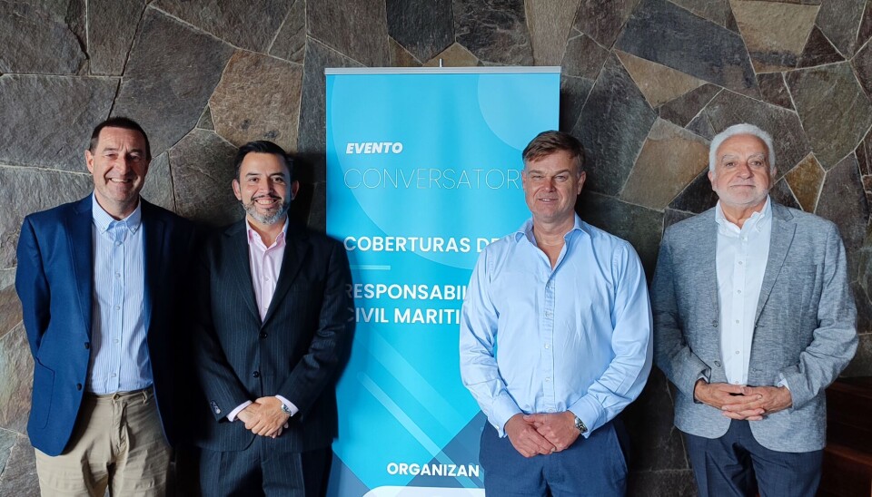 William Brazier, Javier Fernández, Johan Gjernes y Pedro Ferrand.
