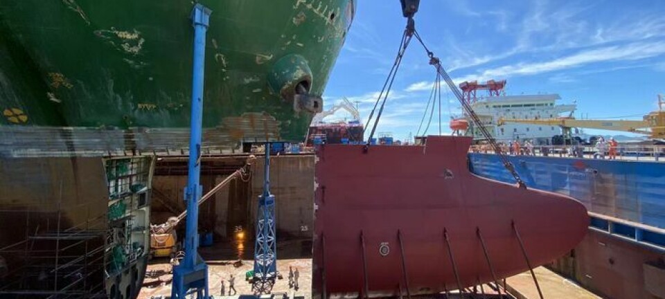 Wallenius Wilhelmsen innova con nueva proa bulbosa