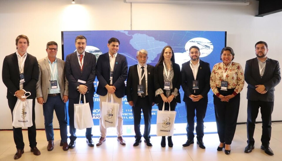 Representantes del BID y de InvestChile en la presentación del análisis sobre potencialidad para inversión extranjera.