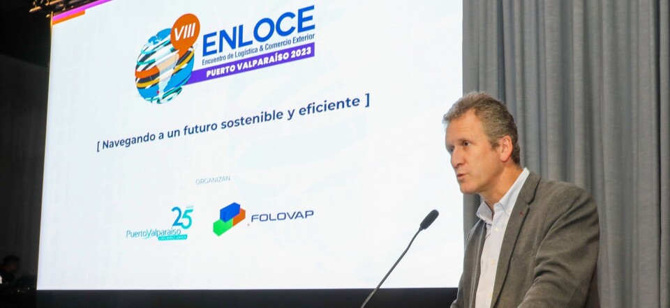 Ministro de transportes Juan Carlos Muñoz en Enloce 2023.