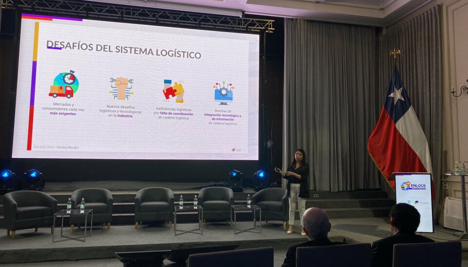 Romina Morales, encargada de Transformación Digital de Conecta Logística.