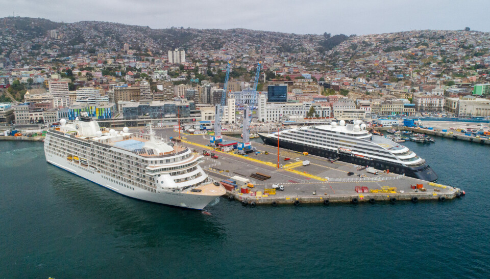 La última vez que se registró la visita simultánea de tres cruceros fue el año 2016.
