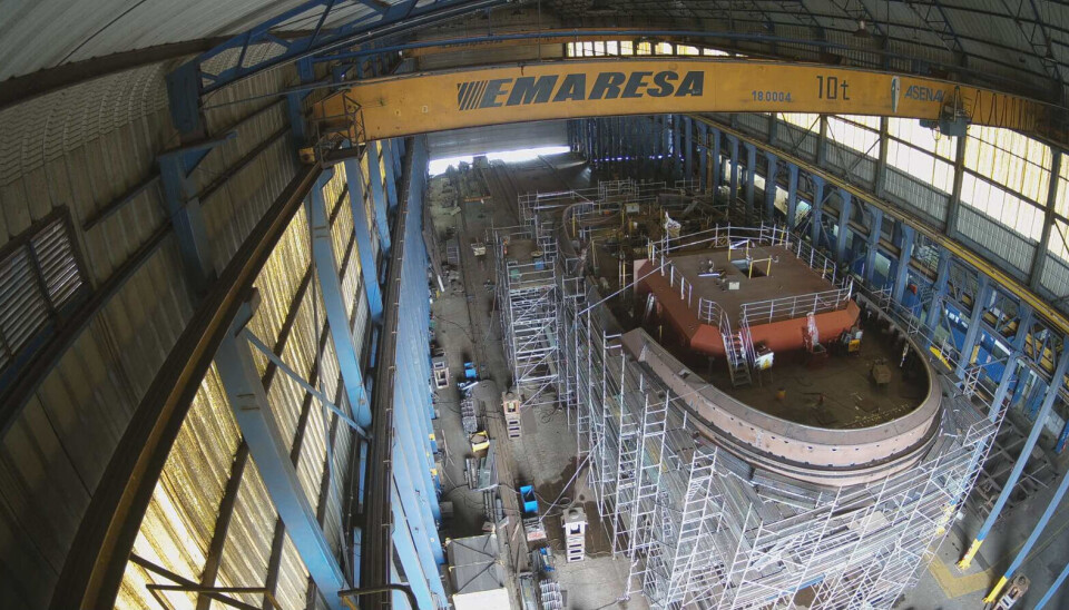 Uno de los proyectos que lleva a cabo Asenav en Valdivia.
