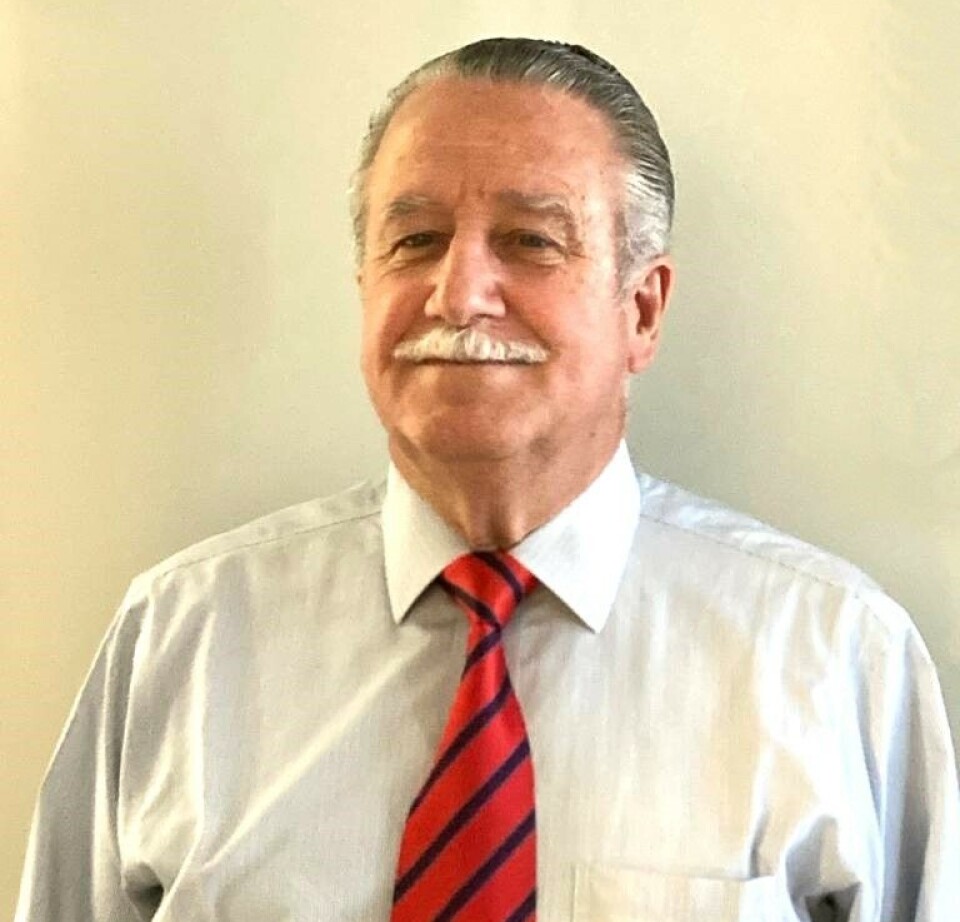 El Gerente General de Astilleros Asenav, Heinz Pearce.