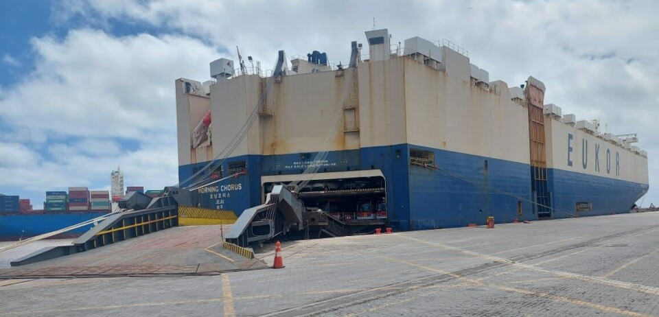 Nave Morning Chorus de EUKOR Car Carriers.