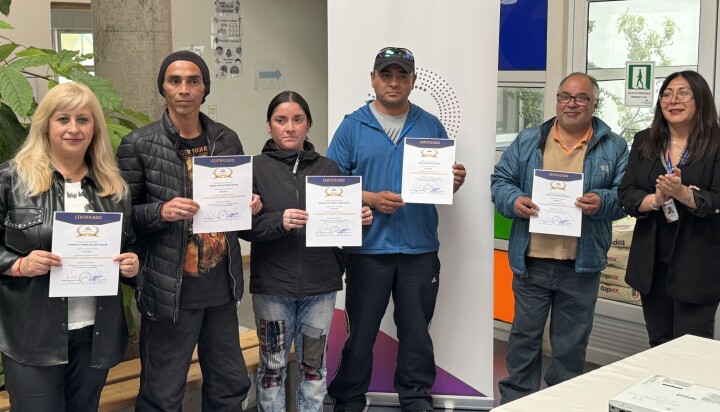 La actividad fue desarrollada con apoyo de Sence y ENAP.
