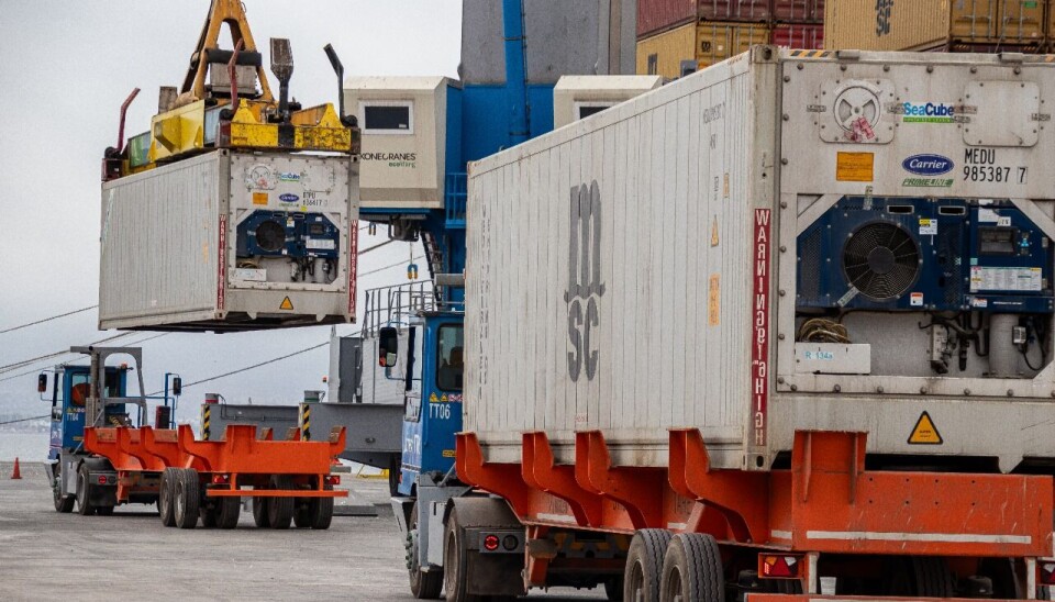 La carga tiene como destino el mercado de Tailandia y Corea.