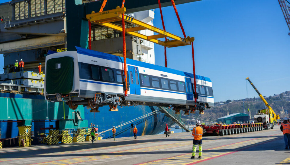 Se trata de trenes eléctricos que implicaron una inversión de USD$17,5 millones.