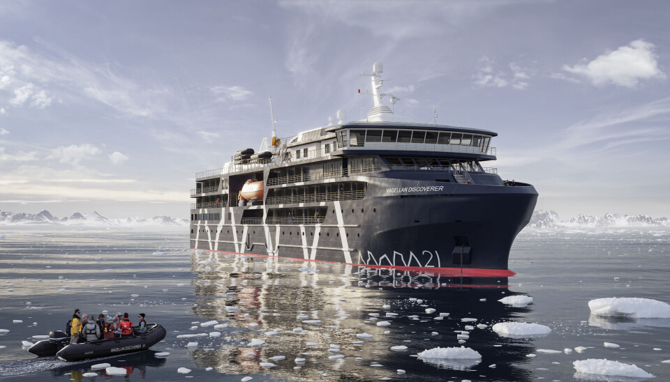 La nave busca promover el turismo responsable en el extremo sur del país.
