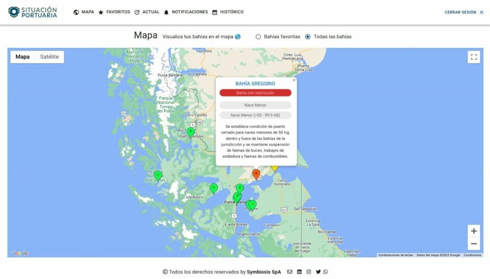 El uso de los mapas y la visualización de datos se han convertido en una de las cartas de presentación de la aplicación.