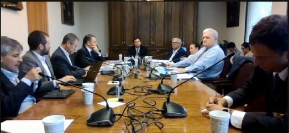 Representantes del Gobierno se reunieron con la Comisión de Transportes del Senado para presentar modificaciones a la ley de cabotaje.