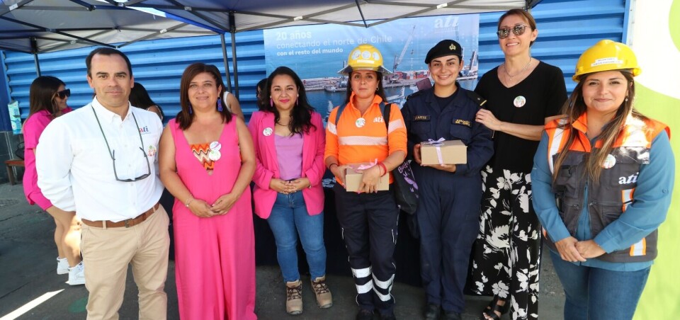 Antofagasta Terminal Internacional conmemoró el Día Internacional de la Mujer.
