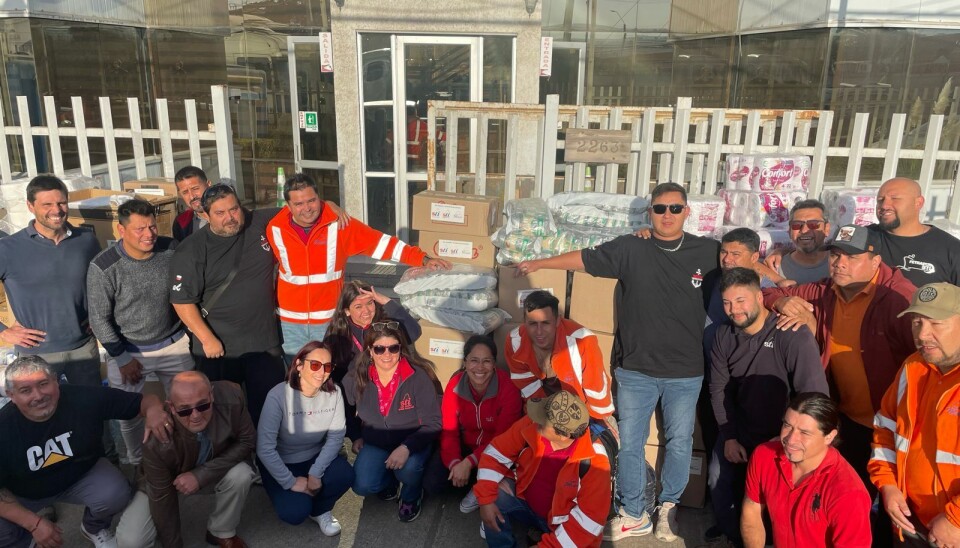 Una importante donación realizaron STI y sus trabajadores.