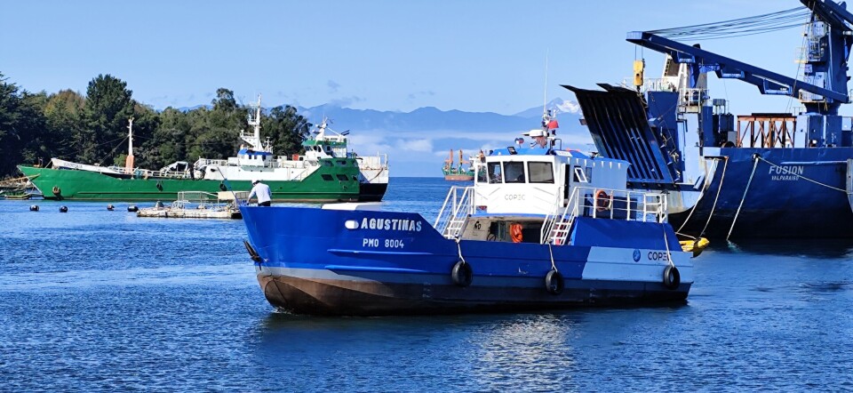 La barcaza distribuirá combustible en los centros de cultivos de la zona de Puerto Montt y Chiloé