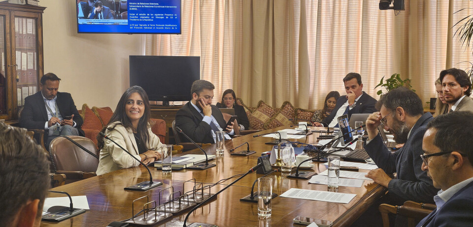 Claudia Sanhueza, subsecretaria de Relaciones Económicas Internacionales estuvo presente en la reunión.