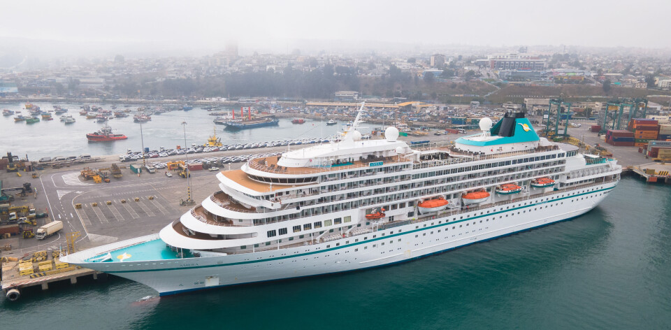 El crucero Amera fue el encargado de poner fin a la temporada de cruceros en el puerto.