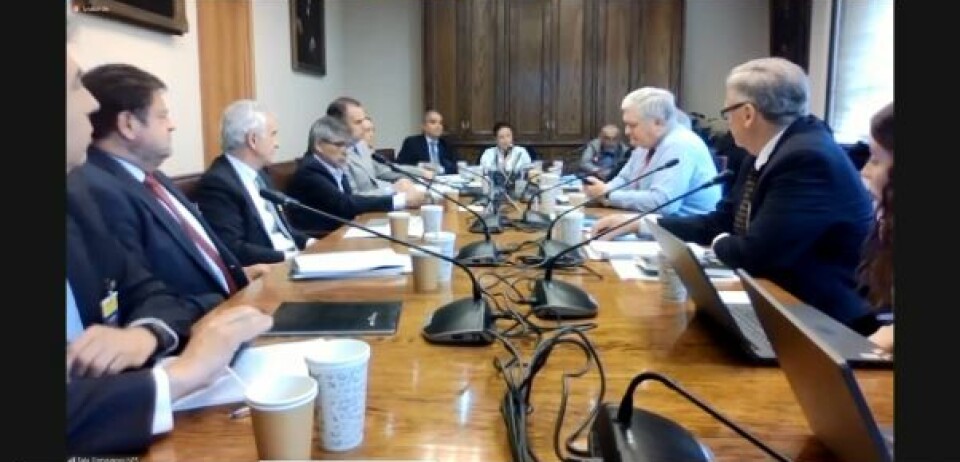 Una nueva sesión de la Comisión de Transportes del Senado para analizar la ley de cabotaje.