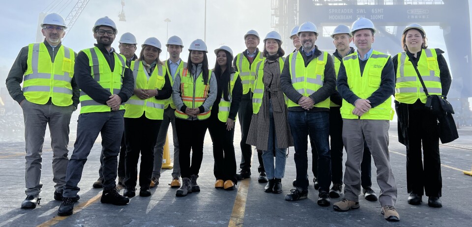 La descarbonización fue el tema central de la visita de la delegación a la región del Biobío.