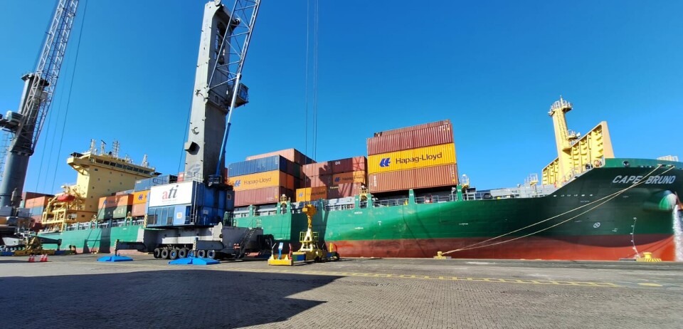 El buque que arribó al Antofagasta Terminal Interncional (ATI) tiene una eslora de 172 metros