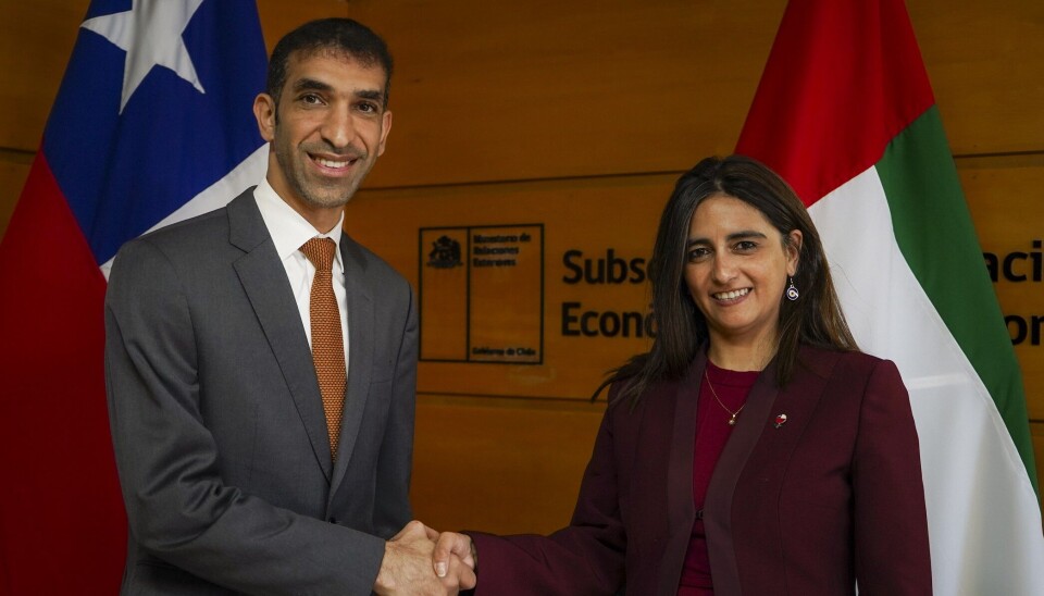 En 2023, el intercambio comercial entre Chile y EAU fue de US$ 259,8
millones.