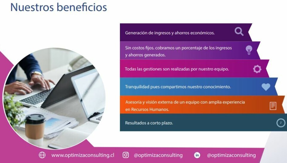 Optimiza Consulting transforma los costos de RRHH en ingresos para la empresa