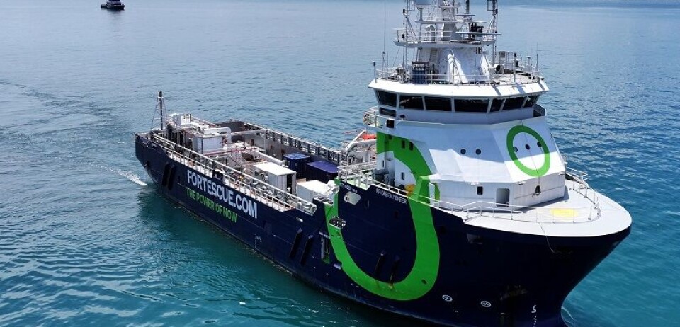 Las pruebas y aprobación del proyecto se realizaron en el puerto de Singapur.