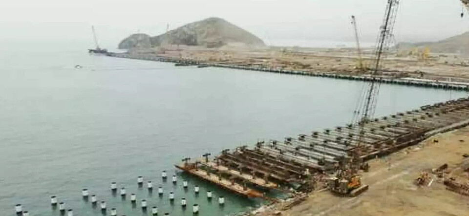 Se espera que la primera etapa del terminal portuario se inaugure en noviembre de este año.