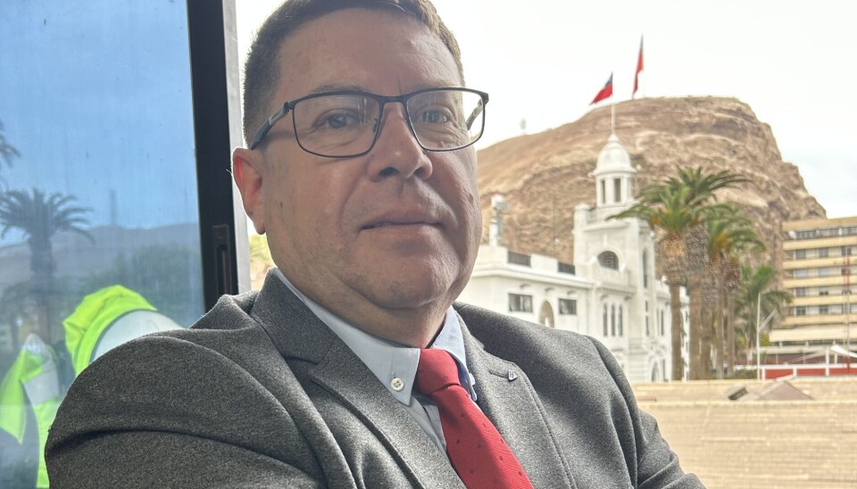 Jorge Cáceres, gerente general Empresa Portuaria Arica.