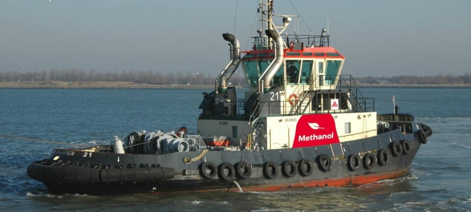 Primer remolcador impulsado por metanol fue presentado en el Puerto de Amberes