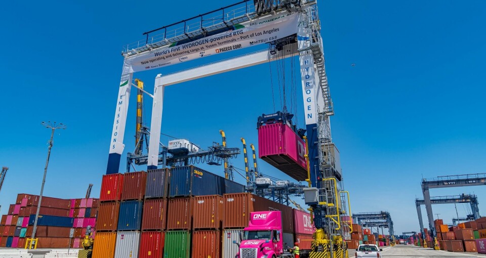 La búsqueda de las cero emisiones es uno de los objetivos de la industria portuaria mundial.