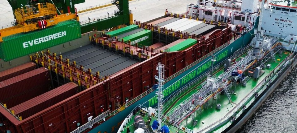 Singapur está listo para abastecer combustible de metanol en buques portacontenedores