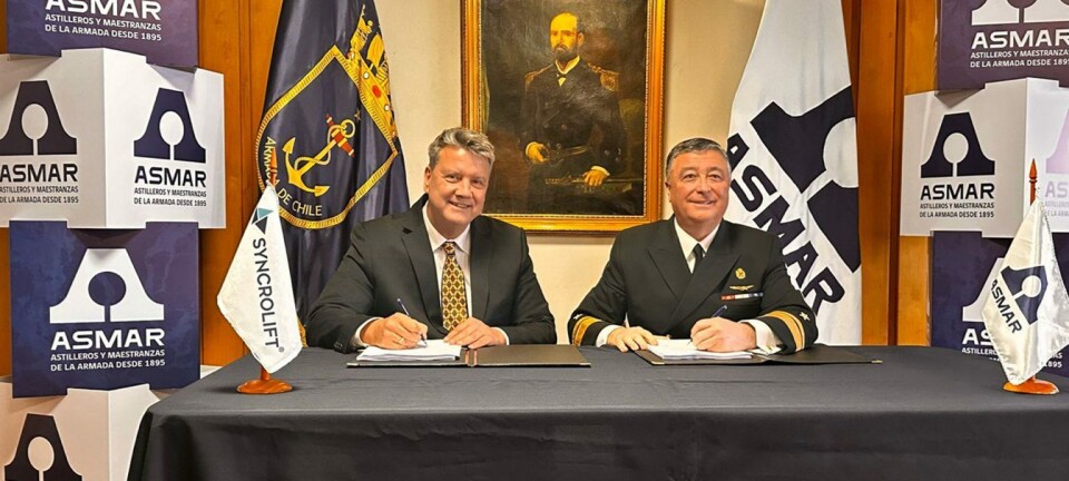 ASMAR y Syncrolift AS firman contrato para modernización de astillero en Talcahuano