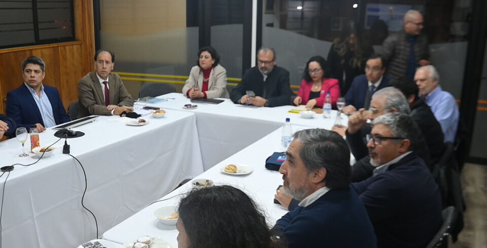 La reunión culminó con acuerdos de trabajo en busca de mejorar la logística de los puertos.