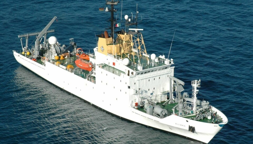 Construido por Fincantieri en el astillero de Muggiano en La Spezia, Italia, entre 1985 y 1987, el ALLIANCE fue entregado a la OTAN en 1988.