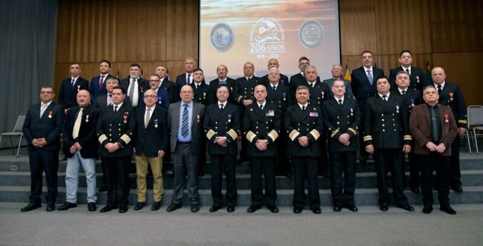 La ceremonia se realizó en las dependencias del Museo Marítimo Nacional.