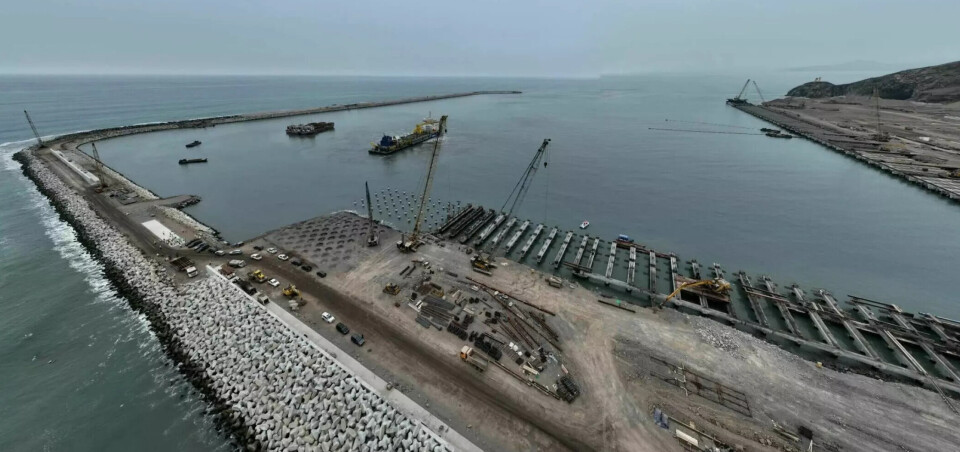 Altas expectativas en Perú con la construcción del terminal portuario.