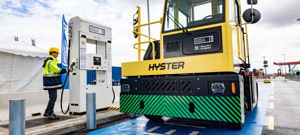 HHLA abrió un campo de pruebas de hidrógeno para logística en el puerto de Hamburgo