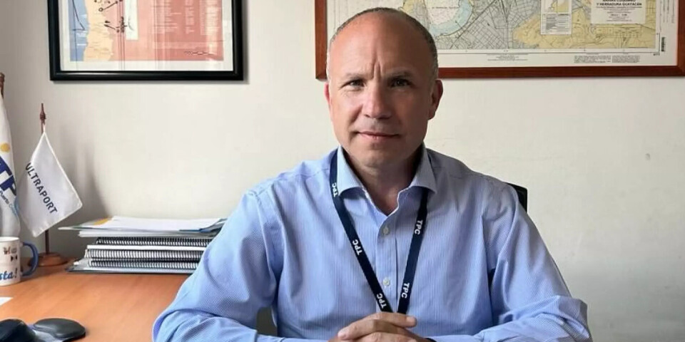 Cristián Rodríguez, gerente general de Terminal Puerto Coquimbo.