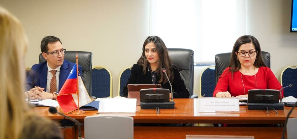 La subsecretaria Claudia Sanhueza lideró las reuniones con las autoridades suizas.