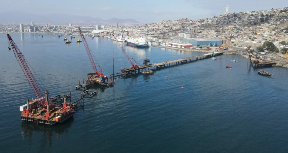 Un puerto clave en la zona centro norte del país para las exportaciones de frutas.